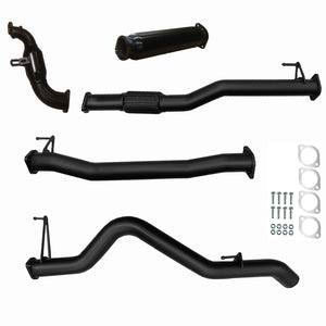 Holden RG Colorado 2.8L 2012-2016 3" Turbo Back Exhaust - Cat & Hotdog