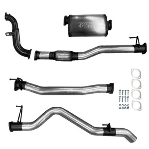 Holden RG Colorado 2.8L 3" Turbo Back Exhaust - No Cat With Muffler