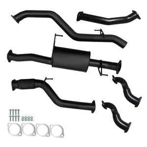 Isuzu RC D-Max 3L 3" Turbo Back Exhaust - No Cat With Muffler