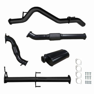 Mitsubishi ML Triton 3.2L 2005-2015 3" Turbo Back Exhaust - Cat & Muffler