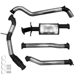 Mazda BT50 3.2L 3" Turbo Back Exhaust - No Cat With Muffler