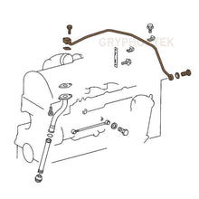 Load image into Gallery viewer, Turbo Oil Feed Line Kit Mercedes Benz 300D OM617 Garrett TA0301
