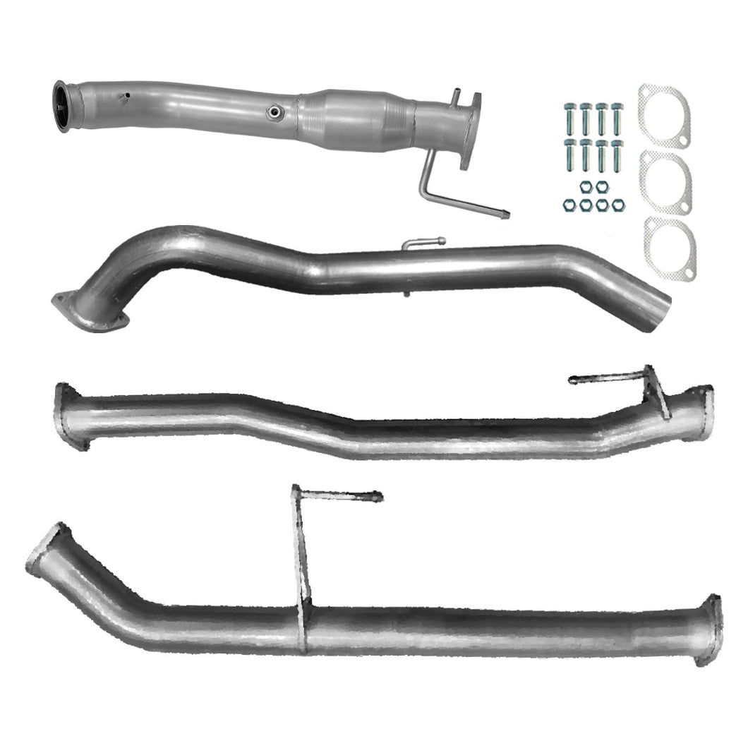 Nissan Navara D23 NP300 Series 5 Ignite Turbo Back Exhaust - Cat & Straight Pipe