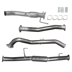 Nissan Navara D23 NP300 Ignite Turbo Back Exhaust - Cat & Hotdog