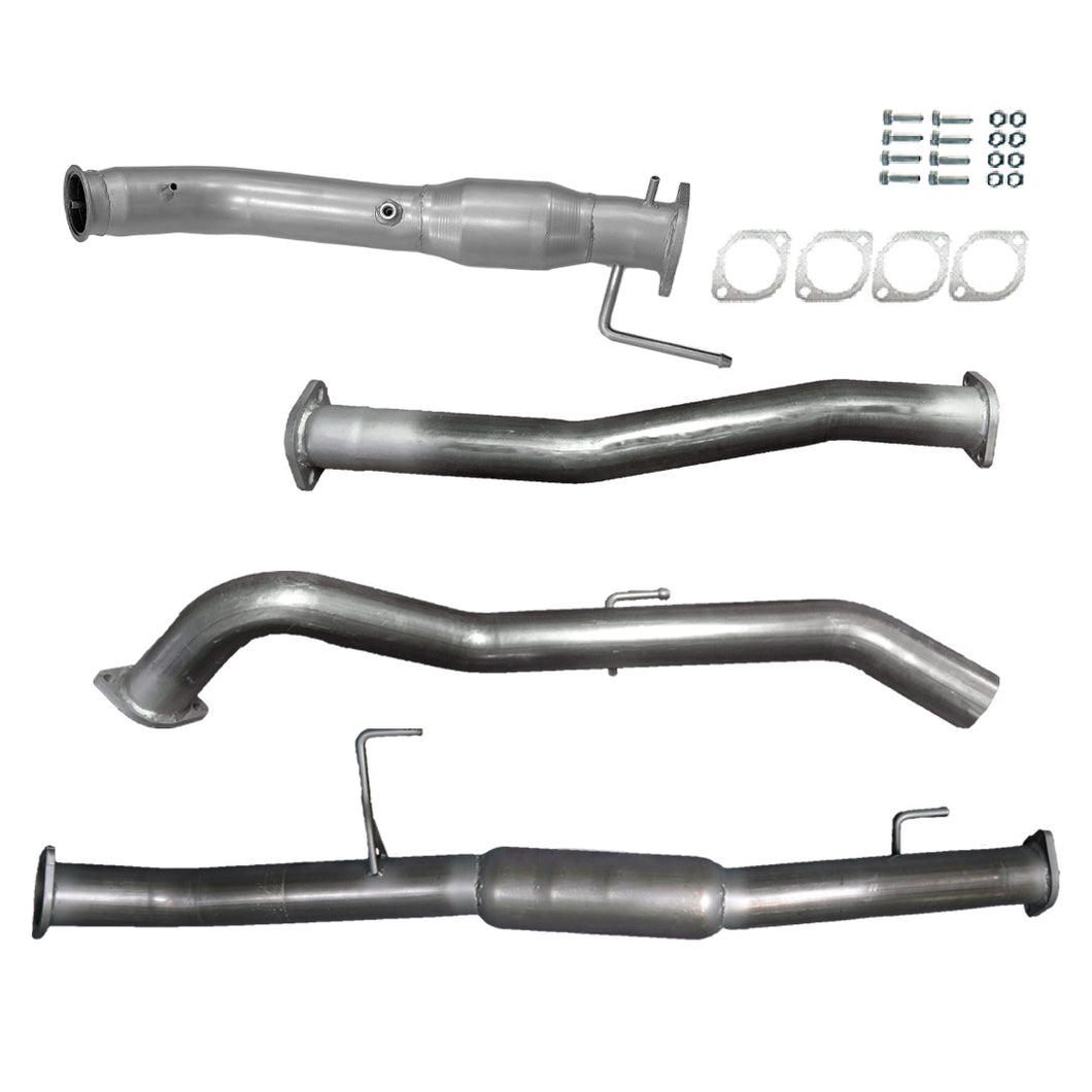 Nissan Navara D23 NP300 Ignite Turbo Back Exhaust - Cat & Hotdog