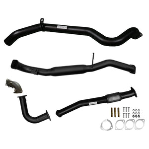 Nissan GU Patrol 4.2L Coil Spring Ute 3" Turbo Back Exhaust - Dump Pipe & Hotdog