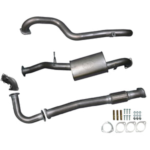 Nissan GU Patrol Leaf Spring Ute 4.2L 3" Turbo Back Exhaust - Dump Pipe & Muffler