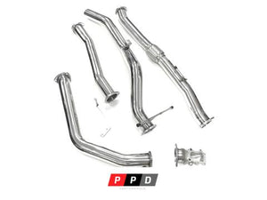 NISSAN NAVARA (1997-2008) D22 3.0L TD 3" STAINLESS STEEL TURBO BACK EXHAUST SYSTEM