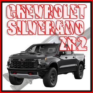 Silverado ZR2 6.2L EcoTec3 V8 Cat Back Exhaust Single 3.5" to 3" Dual