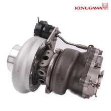 Load image into Gallery viewer, Kinugawa STS Advanced Ball Bearing 3&quot; Anti-surge Turbocharger TF06-18KX T3 V-band for Nissan Patrol Safari TD42 Low Mount
