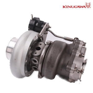 Kinugawa STS Advanced Ball Bearing 3" Anti-surge Turbocharger TF06-18KX T3 V-band for Nissan Patrol Safari TD42 Low Mount