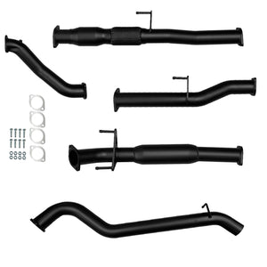 Toyota D4D Hilux 3L 3" Turbo Back Exhaust - Cat & Hotdog