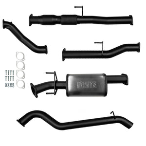 Toyota D4D Hilux 3L 3" Turbo Back Exhaust - Cat & Muffler