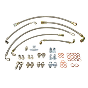 Turbo Oil Water Line Kit Nissan Skyline GT-R RB26DETT Garrett TB2803