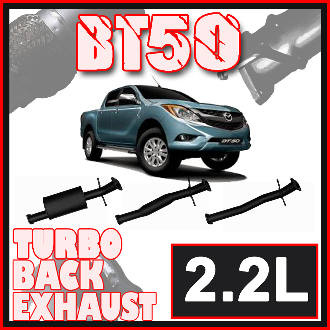 Mazda BT50 2.2L Ignite Exhaust