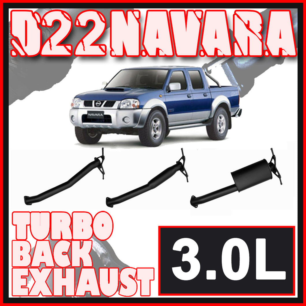 Nissan Navara D22 3.0L Ignite Exhaust