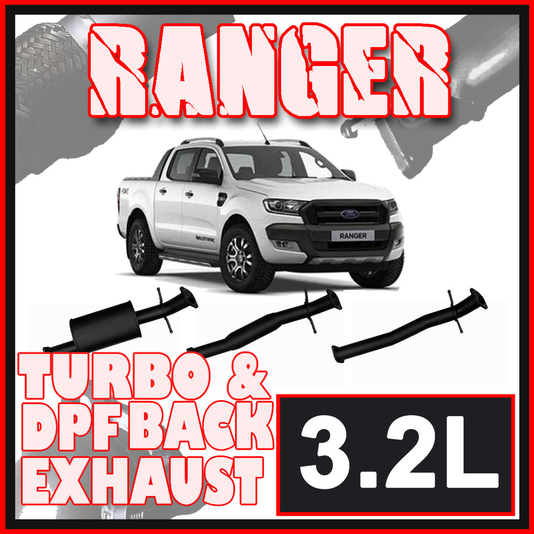 Ford Ranger PX2/PX3 3.2L DPF Model Ignite Exhaust