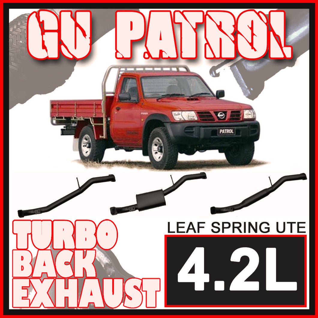 Nissan Patrol GU Leaf Spring Ute 4.2L Ignite Exhaust