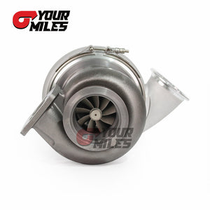 G42-1450 Billet Compressor Wheel Ceramic Dual Ball Bearing TurboCharger T4 1.15/1.25 1.01/1.15/1.28 Dual V-band Housing