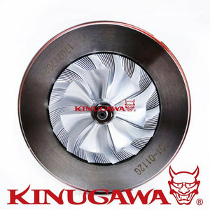 Kinugawa STS Advanced Ball Bearing 3" Anti-surge Turbocharger TF06-18KX T3 V-band for Nissan Patrol Safari TD42 Low Mount