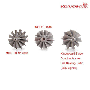 Kinugawa Billet Turbocharger 3" Anti Surge TD05H-20G 6cm T3 V-Band for Nissan Safari / Patrol GQ TD42 Low Mount