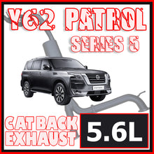 Load image into Gallery viewer, Nissan Y62 Series 5 Patrol SUV 5.6L Ignite Exhaust
