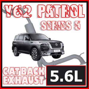 Nissan Y62 Series 5 Patrol SUV 5.6L Ignite Exhaust