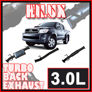 Toyota Hilux 3L D4D Ignite Exhaust