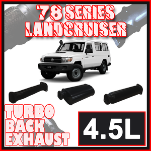 Toyota Landcruiser 78 Series Troop Carrier Ignite Exhaust