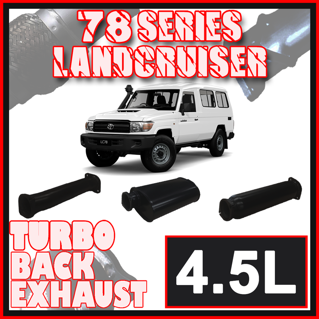 Toyota Landcruiser 78 Series Troop Carrier Ignite Exhaust