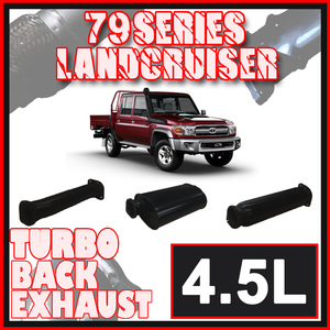 Toyota Landcruiser 79 Series Dual Cab Ignite Exhaust