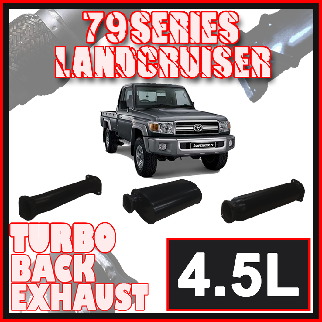 Toyota Landcruiser 79 Series Single Cab Ignite Exhaust