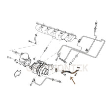 Load image into Gallery viewer, Turbo Oil Drain Hose Kit Ford Falcon XR6 BA BF Garrett GT35/40R GT3582R
