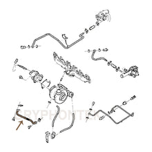 Load image into Gallery viewer, Turbo Oil Drain Hose Kit Ford Falcon XR6 FG Garrett GT3576R
