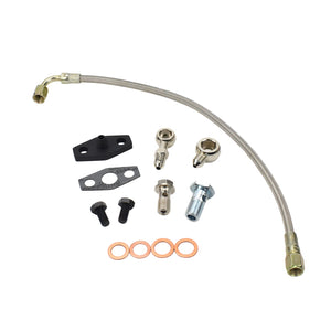 Turbo Oil Feed Line Kit MAZDA RX-7 13B FC FD with Garrett T3 T4