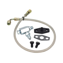 Load image into Gallery viewer, Turbo Oil Feed Line Kit Nissan TD42 GQ with Hitachi HT18
