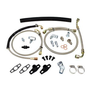 Turbo Oil Water Line Kit Ford Falcon XR6 BA BF Garrett GT35/40R GTX3582R G35